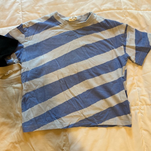 H&M 100% Cotton Tees 3 Pack - Picture 2 of 4